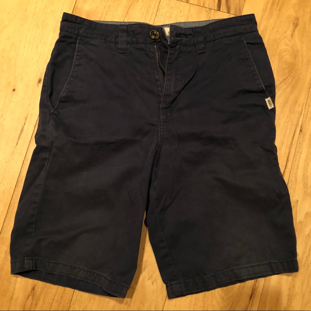 Vans blue shorts